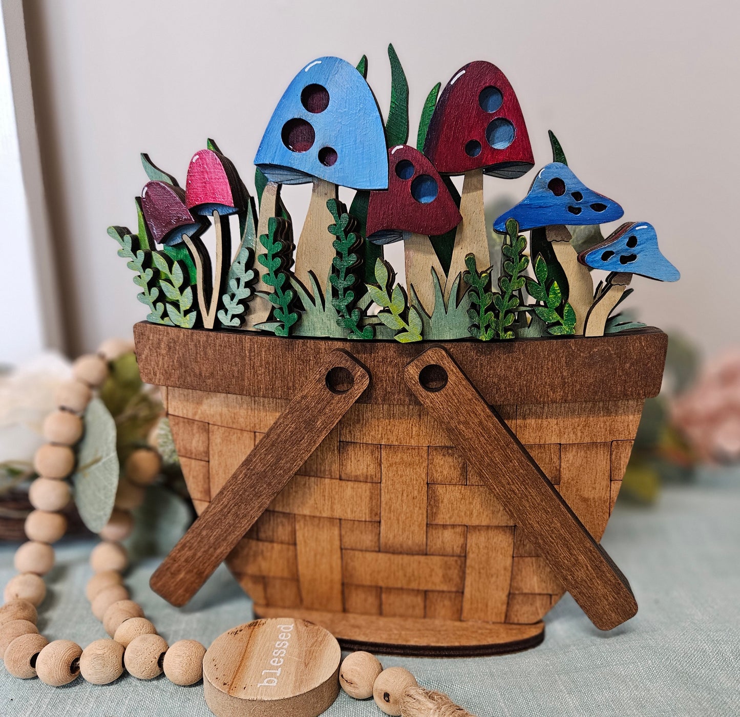 Mushroom basket insert