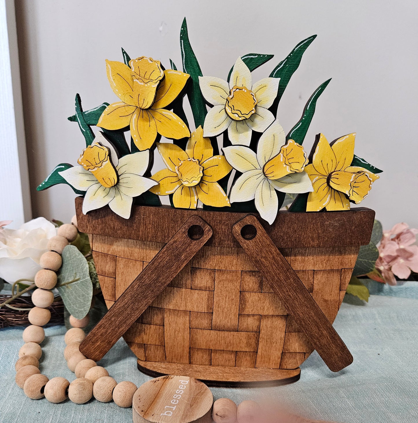 Daffodil basket insert