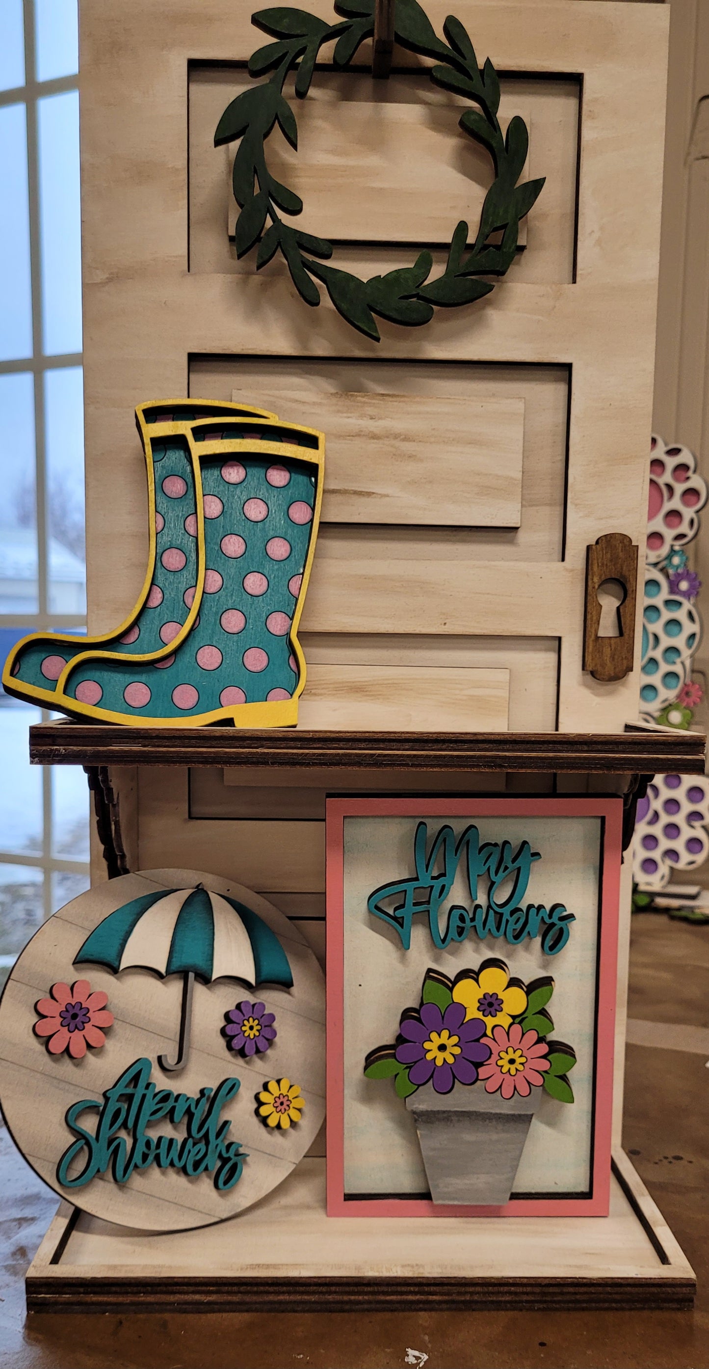 Door Interchangeable Tier Tray Holder