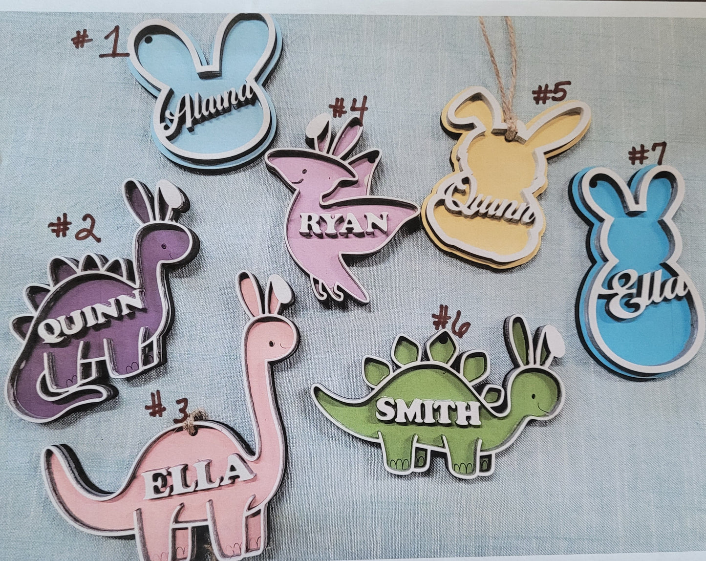 Easter Basket Tags