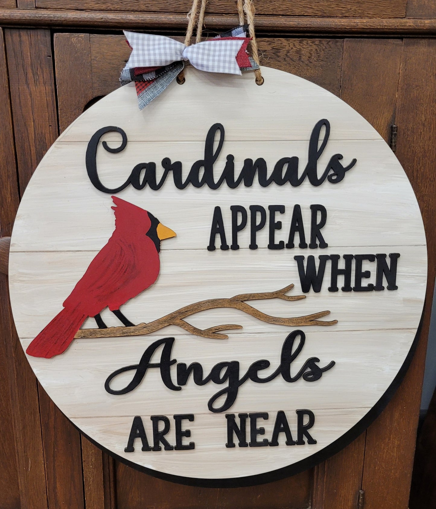 Cardinals Appear When Angels are Near
