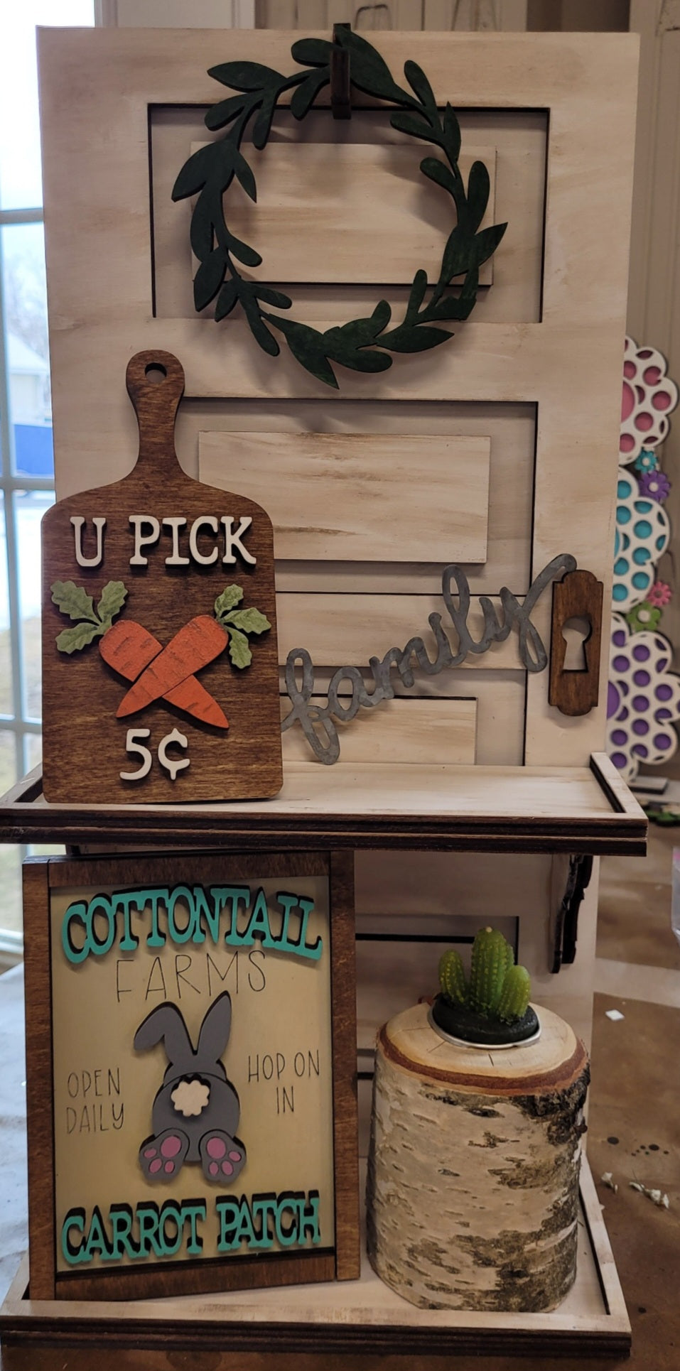 Door Interchangeable Tier Tray Holder