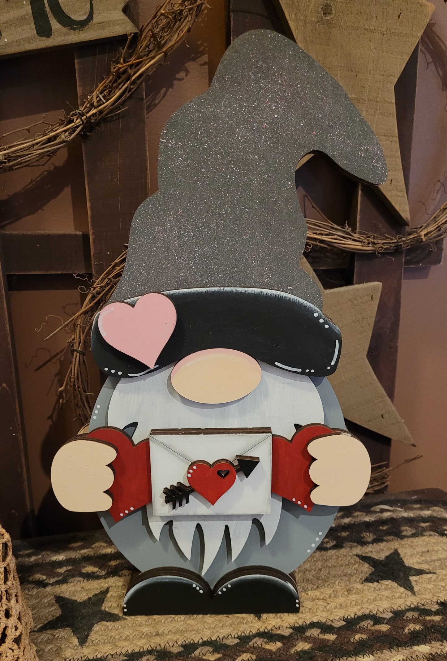 Reversible Seasonal 15" Standing gnome