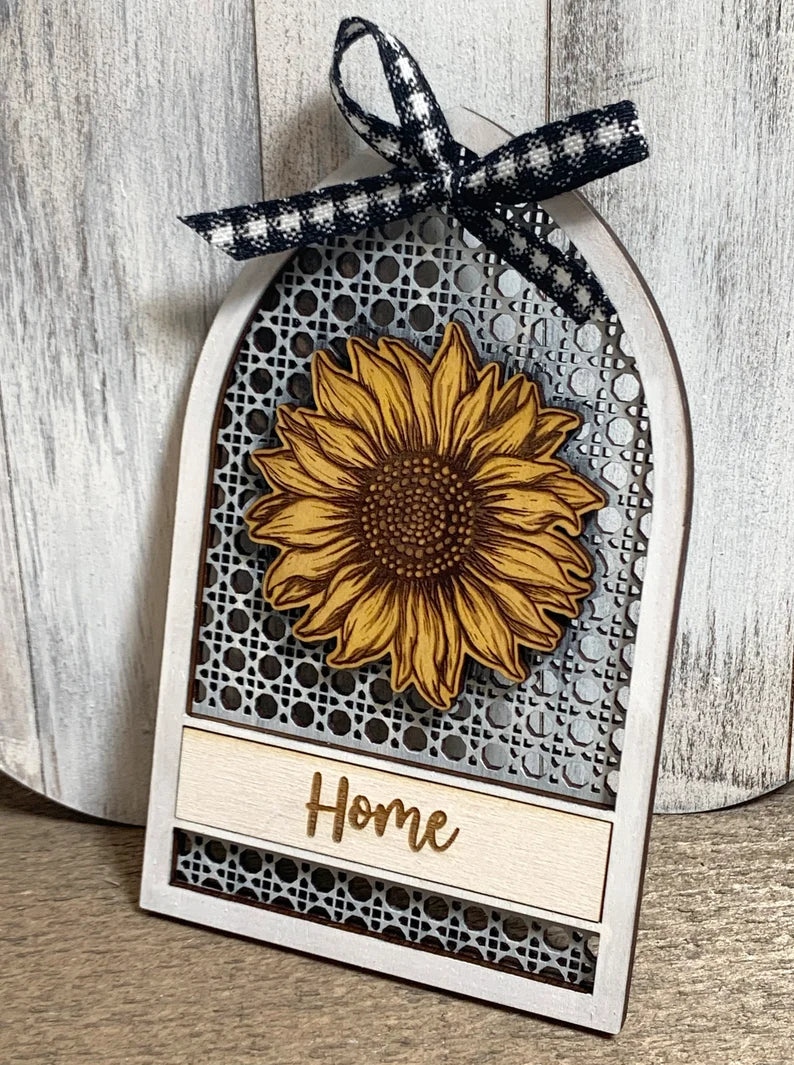 Rattan sunflower Home
