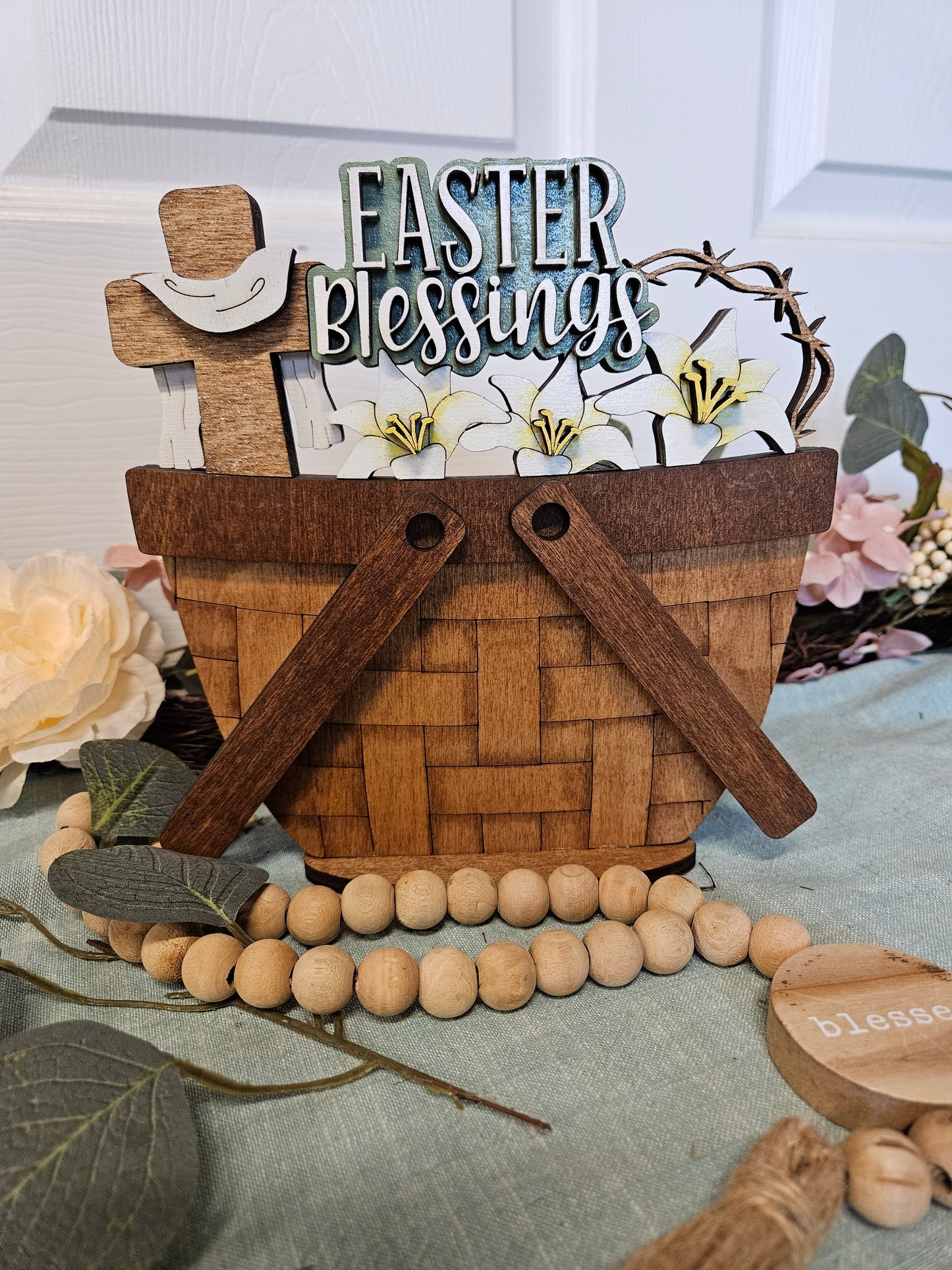 Easter Blessings Basket insert