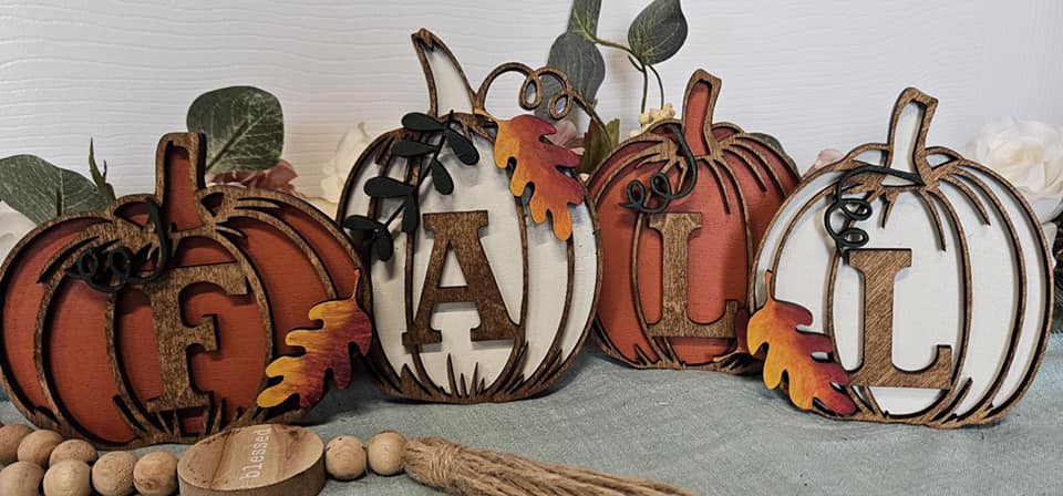 FALL PUMPKIN WORD SET