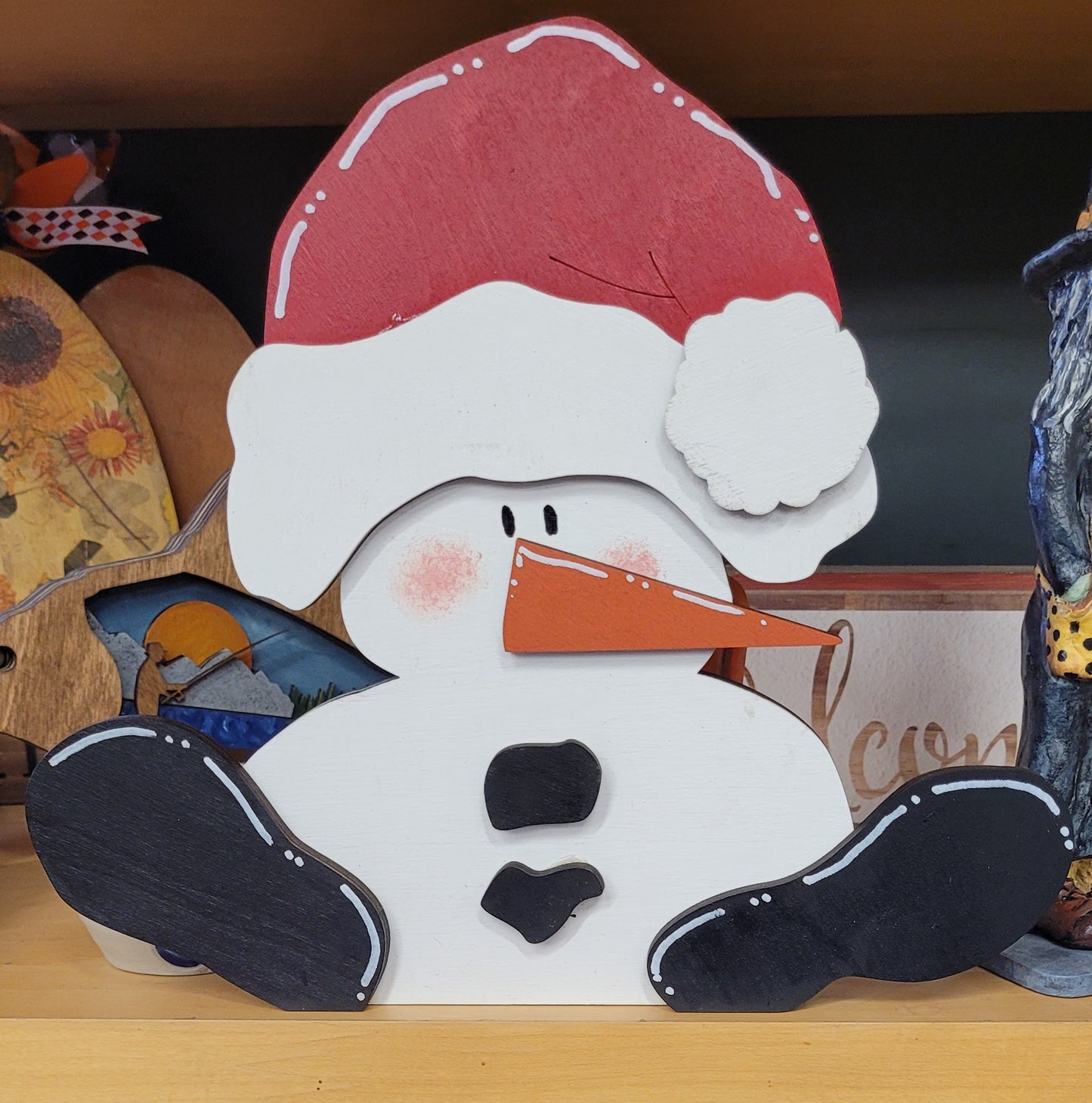 Snowman Standing Decoration  **MORE OPTIONS