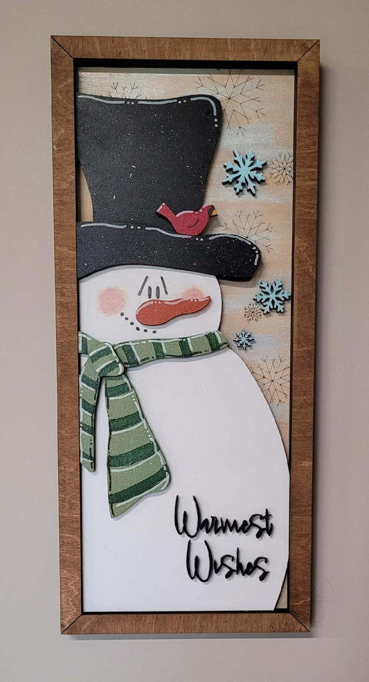 Snowman in Frame